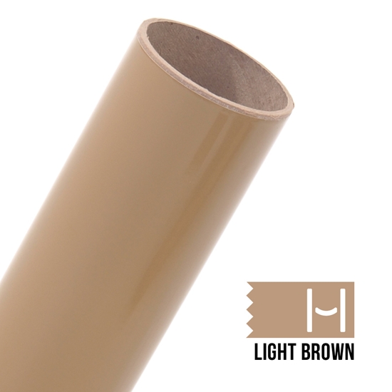 Picture of Oracal 651 Glossy Adhesive Vinyl Light Brown - Large